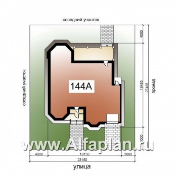 Проекты домов Альфаплан - «Гавань» - комфортабельный дом для большой семьи - превью дополнительного изображения №2